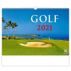 Kalendář nástěnný 2021 Exclusive Edition - Golf