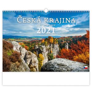 Kalendář nástěnný 2021 - Česká krajina