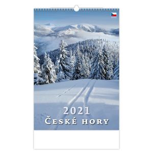 Kalendář nástěnný 2021 - České hory