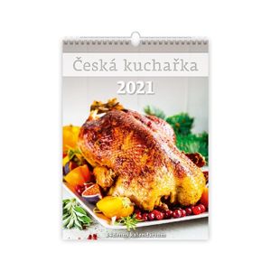 Kalendář nástěnný 2021 - Česká kuchařka