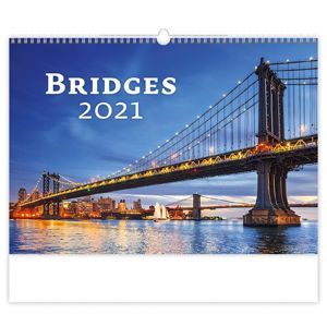 Kalendář nástěnný 2021 - Bridges