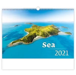 Kalendář nástěnný 2021 - Sea
