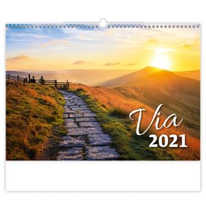 Kalendář nástěnný 2021 - Via