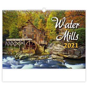 Kalendář nástěnný 2021 - Water Mills