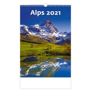 Kalendář nástěnný 2021 - Alps