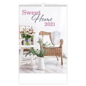 Kalendář nástěnný 2021 - Sweet Home