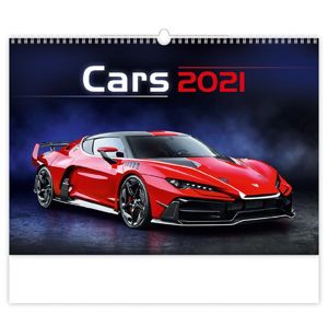 Kalendář nástěnný 2021 - Cars