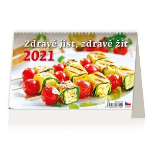 Kalendář stolní 2021 - Zdravě jíst, zdravě žít