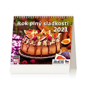 Kalendář stolní 2021 - MiniMax Rok plný sladkostí
