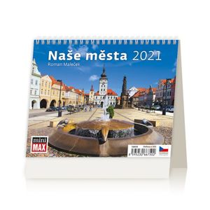 Kalendář stolní 2021 - MiniMax Naše města