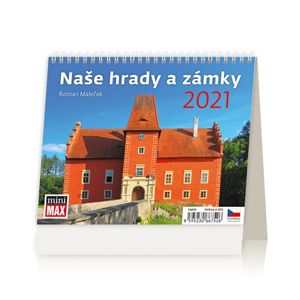 Kalendář stolní 2021 - MiniMax Naše hrady a zámky