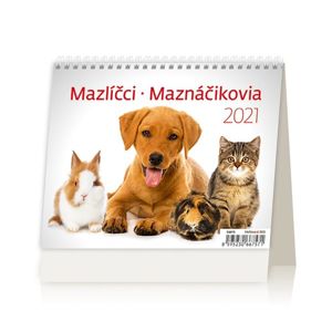Kalendář stolní 2021 - MiniMax Mazlíčci/Maznáčikovia