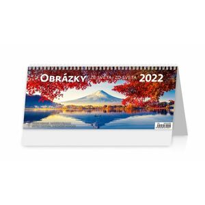 Kalendář stolní 2022 - Obrázky ze světa/Obrázky zo sveta