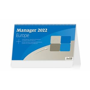 Kalendář stolní 2022 - Manager Europe