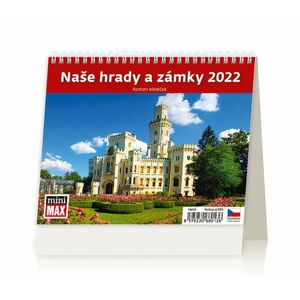 Kalendář stolní 2022 - MiniMax Naše hrady a zámky