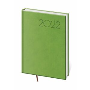 Diář 2022 denní A5 Print - světle zelená