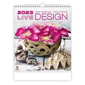 Kalendář nástěnný 2023 Exclusive Edition - Live Design