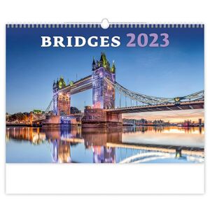 Kalendář nástěnný 2023 - Bridges