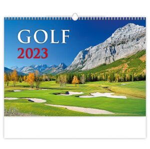 Kalendář nástěnný 2023 - Golf