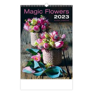 Kalendář nástěnný 2023 - Magic Flowers