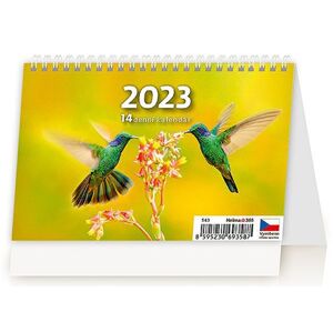 Kalendář stolní 2023 - MINI 14denní kalendář