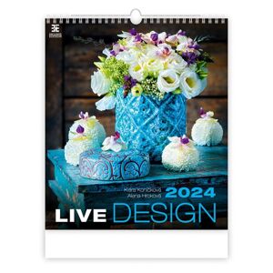 Kalendář nástěnný 2024 Exclusive Edition - Live Design