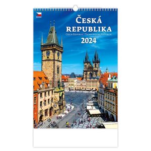 Kalendář nástěnný 2024 - Česká republika