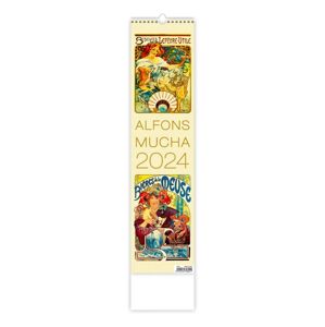 Kalendář nástěnný 2024 vázanka - Alfons Mucha