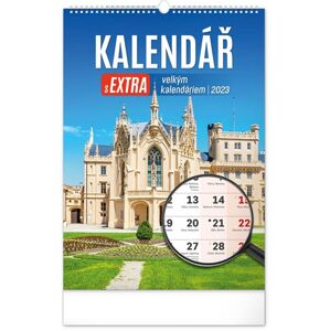 Kalendář nástěnný 2023 s EXTRA velkým kalendáriem