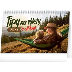Kalendář stolní 2023 - Tipy na výlety s dětmi