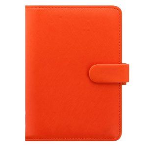 Filofax Kroužkový diář 2020 Saffiano osobní - oranžový