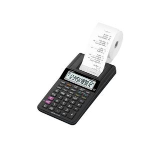 Kalkulačka Casio HR 8 RCE BK s tiskem
