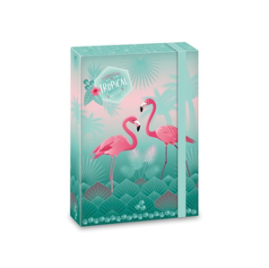 Desky na sešity A5 Ars Una Pink Flamingo