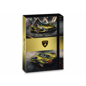 Desky na sešity A4 Ars Una - Lamborghini Gold