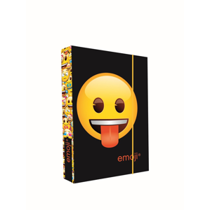 Desky na sešity s boxem A5 - Emoji