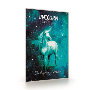 Desky na abecedu - Unicorn/Jednorožec 2020