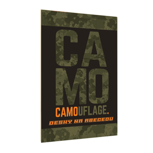 Desky na abecedu - Camo