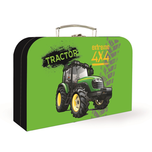Dětský kufřík lamino 34 cm - Traktor 2021