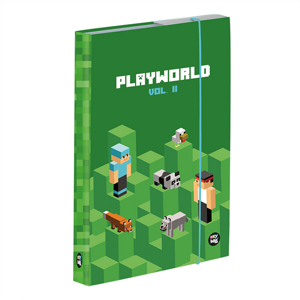 Desky na sešity s boxem A4 Jumbo - Playworld 2023