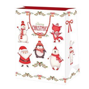 Vánoční dárková taška 19,5 x 28 x 10 cm - Vánoční party
