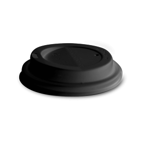 Plastové víčko COFFEE TO GO - černé 80 mm ( 100 ks )