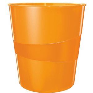 Leitz WOW Odpadkový koš - metalická oranžová