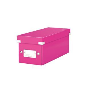 Leitz Click & Store Krabice na CD - růžová