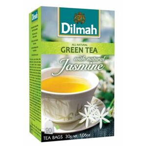 Dilmah zelený čaj, 20 × 1,5 g, jasmínový květ