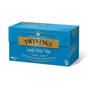 Twinings černý čaj, 25 × 2 g, Lady grey .