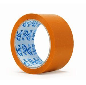 Lepicí páska barevná 48 mm × 66 m, oranžová