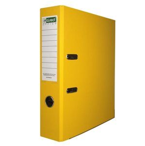 Office Pákový pořadač PVC 7,5 cm - žlutý