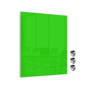 Memoboards Skleněná magnetická tabule 100 × 150 cm, zelená