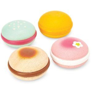 Makronky - dřevěné sladkosti
