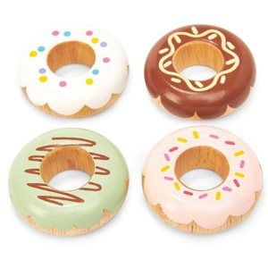Donuty - dřevěné sladkosti